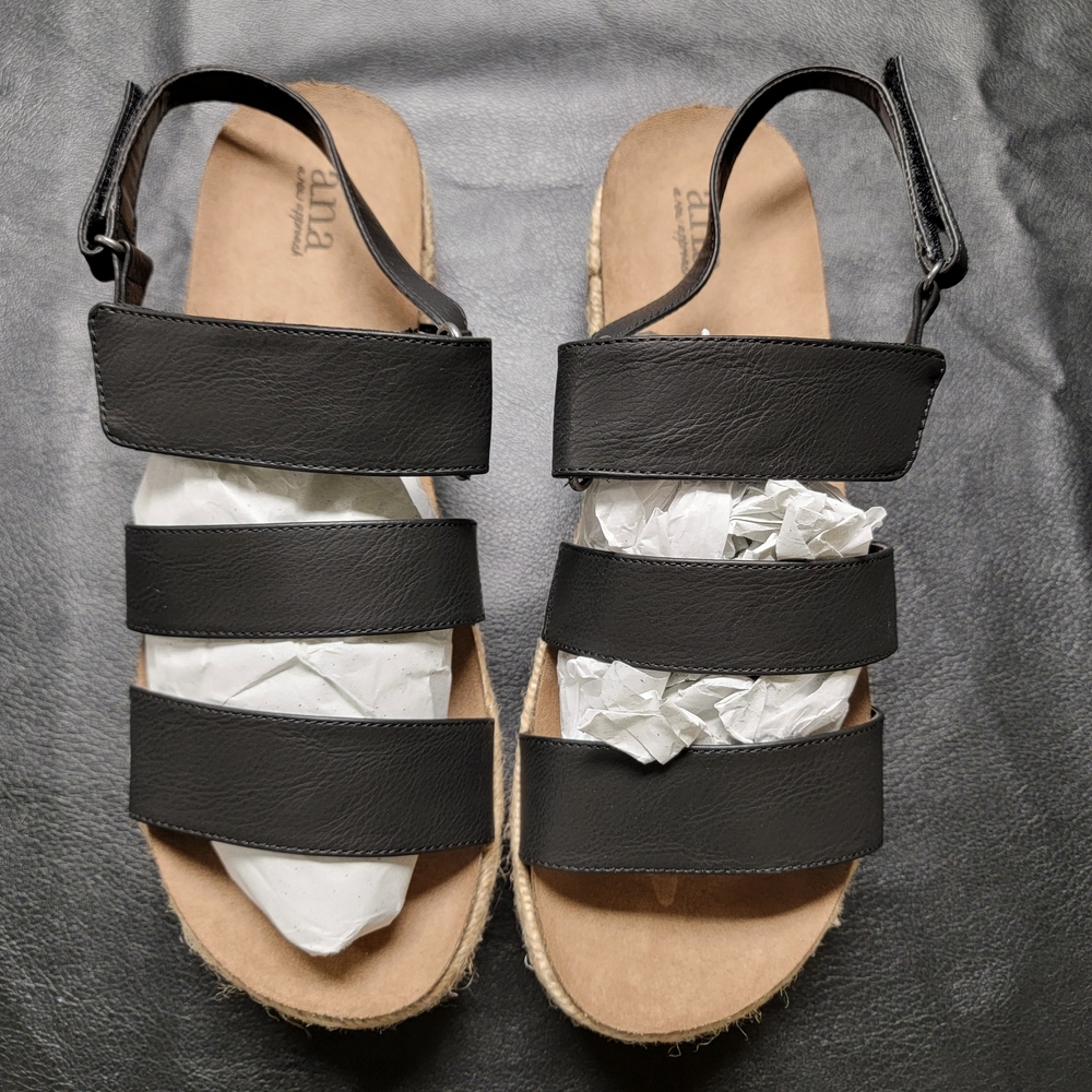 A.n.a Strappy Wedge Sandals